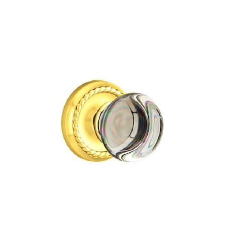 Emtek Bright Brass Dummy 8051PCUS3 8051PCUS3